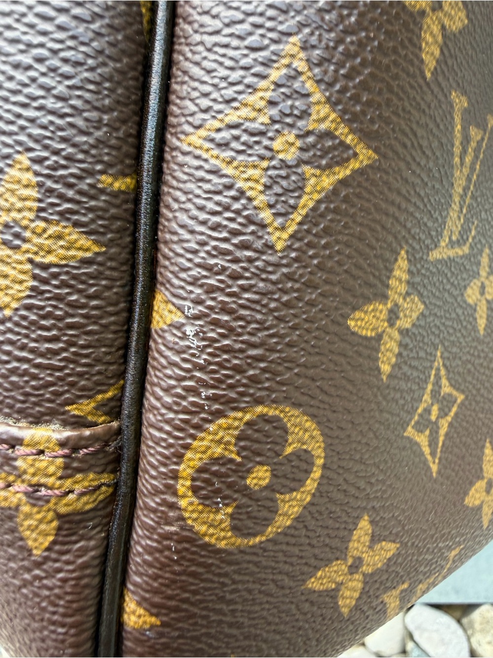 Louis Vuitton Deauville Monogram Satchel, black Model M4726 - Picture 14 of 14
